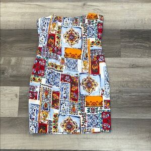 🌷David Meister Strapless Dress